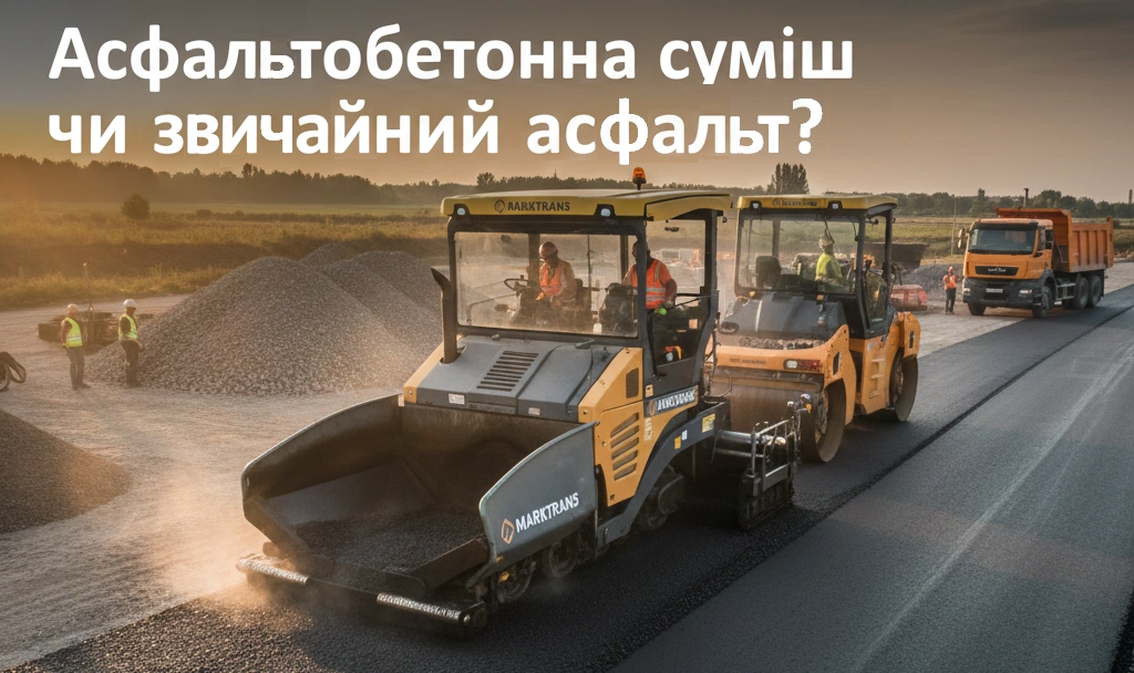 Асфальтобетонна суміш чи звичайний асфальт: що обрати?