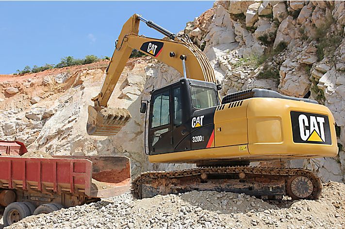 Послуги оренди екскаватора Caterpillar 320D
