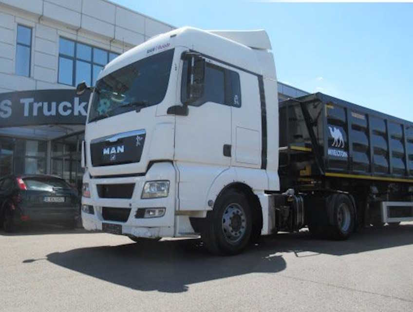 Замовити оренду самоскида MAN TGX в Києві та області