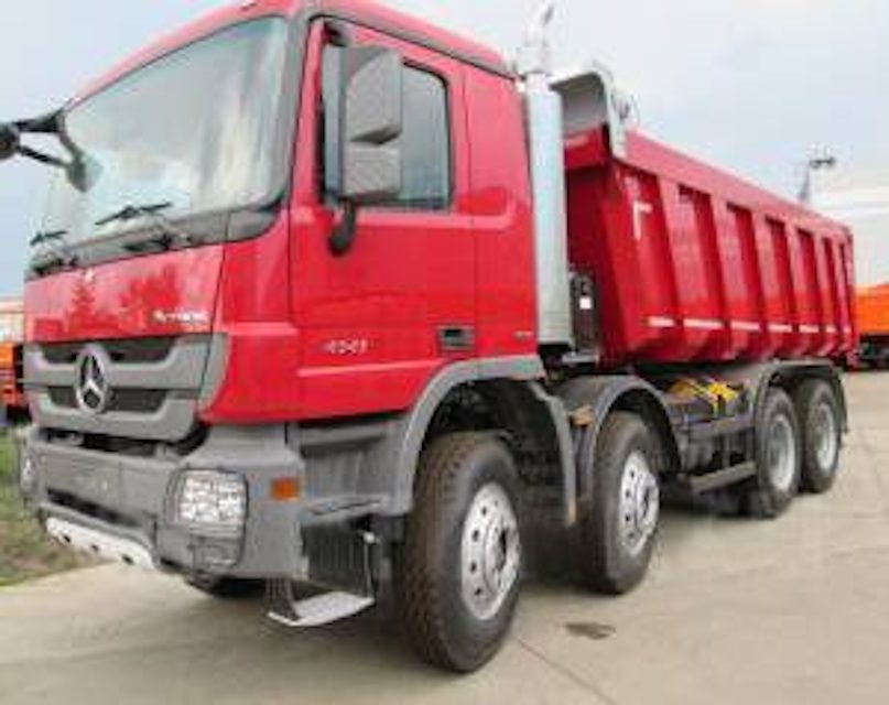 Закажите аренду самосвала Mercedes-Benz Actros 1841 в компании Марктранс (MARKTRANS)