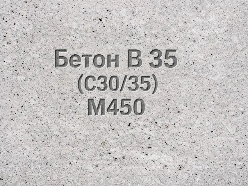 Бетон B 35 (C30/35) M450