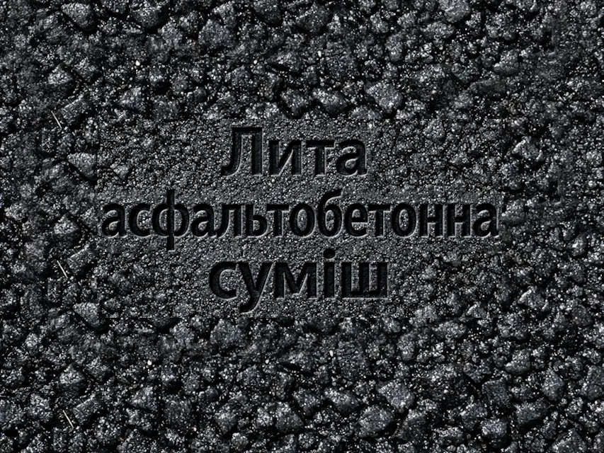 Лита асфальтобетонна суміш