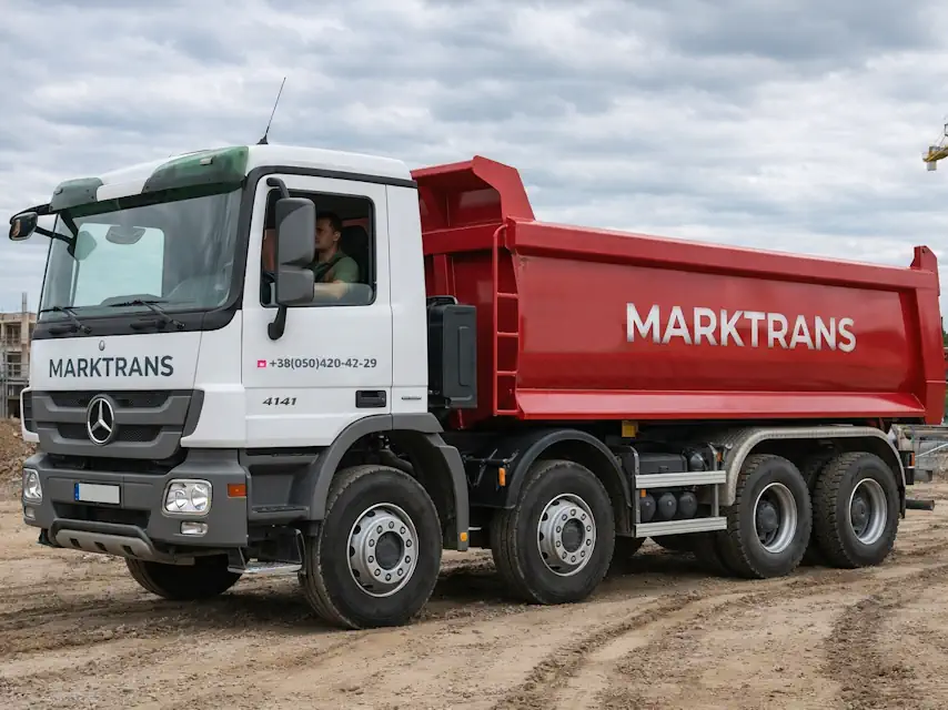 Самоскид Mercedes-Benz Actros 4141