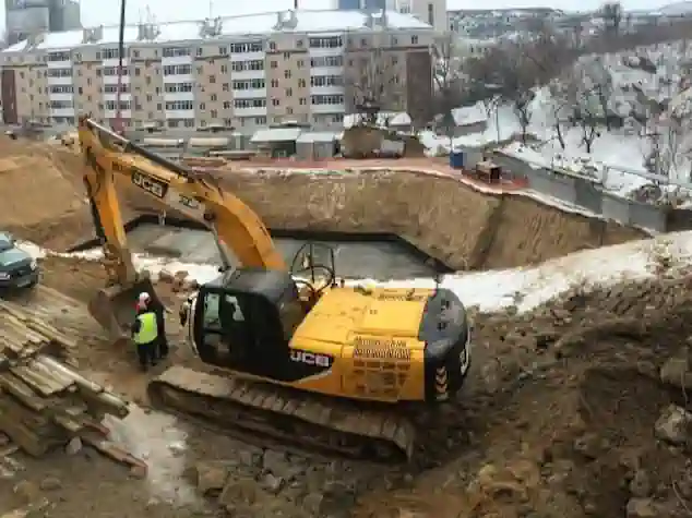 Заказать Разработку котлована в Киеве и области