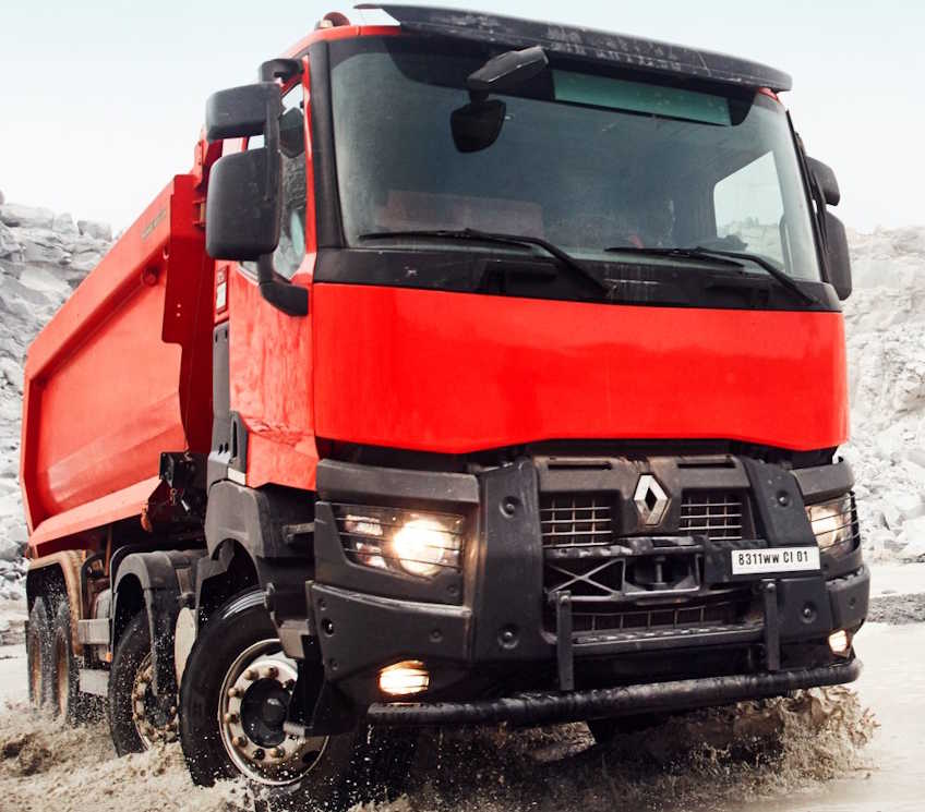 Аренда самосвала Renault серии K