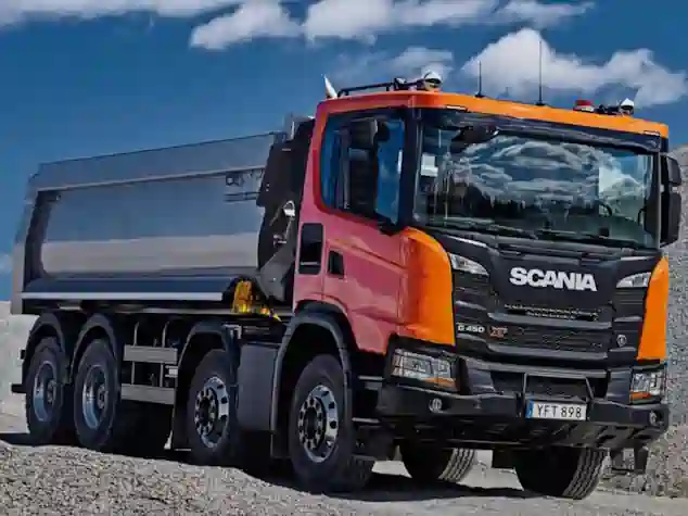 Самоскид Scania G410 — оренда самоскида у компанії МАРК ТРАНС БУД (Марктранс)