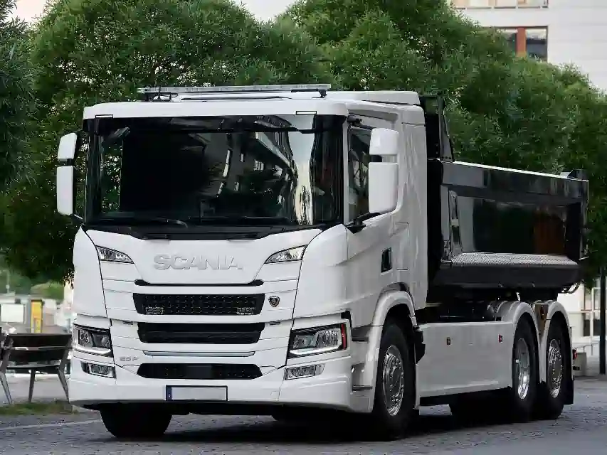 Оренда самоскида Scania P410