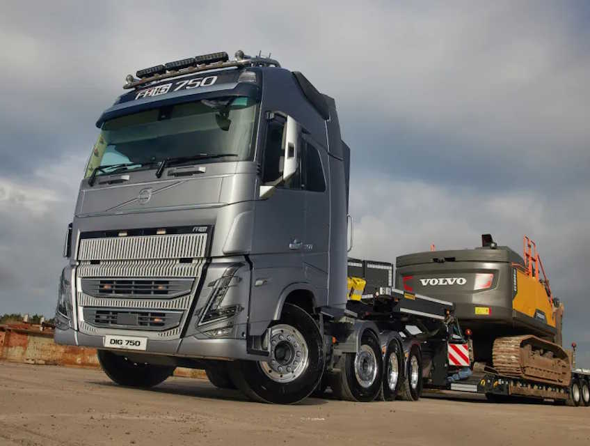 Аренда самосвала Volvo FH16